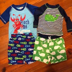 2 Swim shorts Sets boy